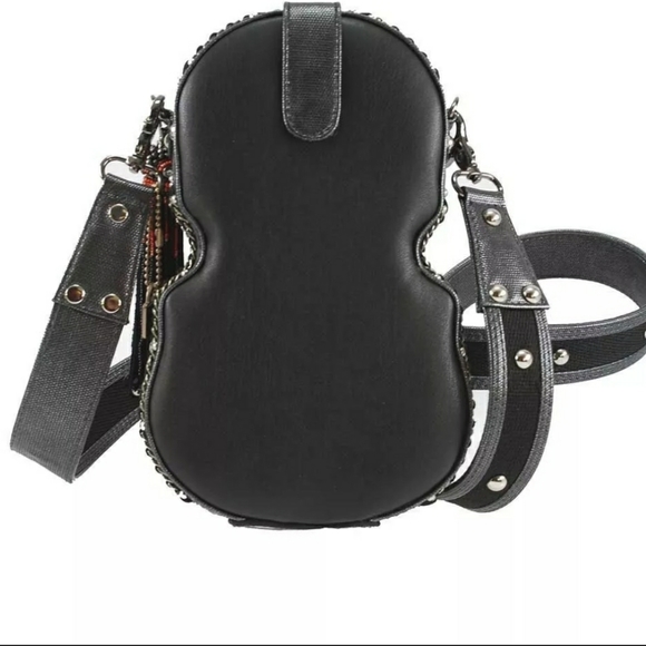 Mary Frances Heart String Leather guitar beaded Bag. Rare Luxury bag - Picture 3 of 7